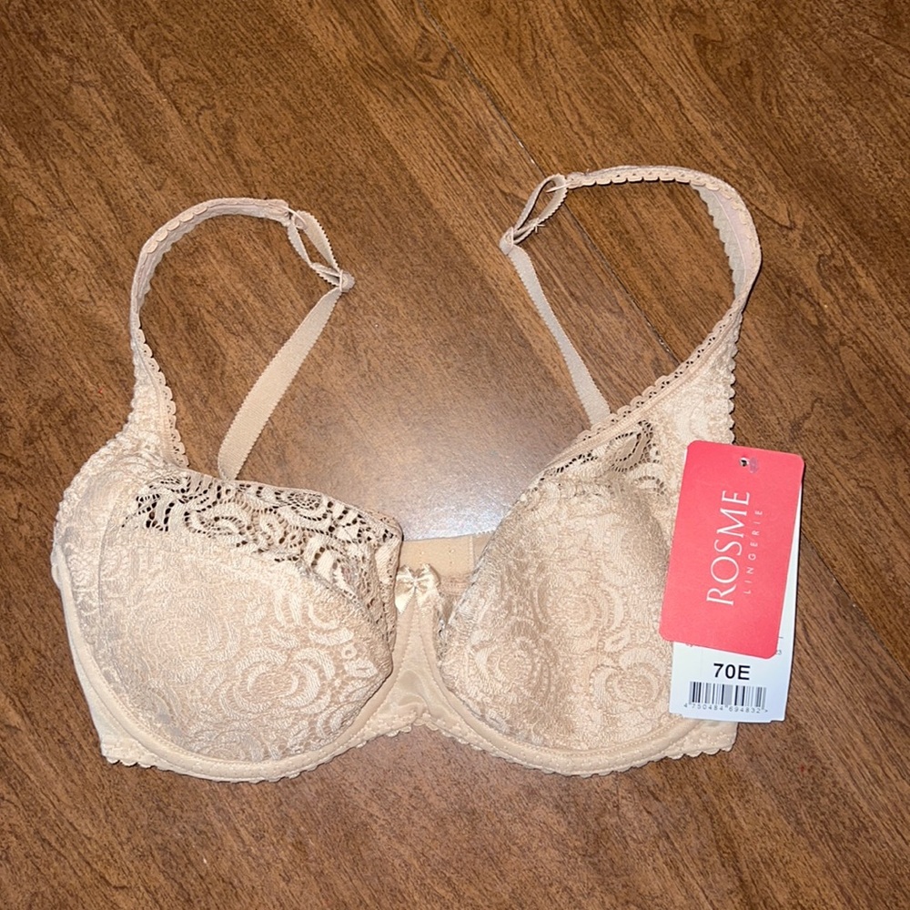 32DD Rosme Lined Bra w/ Underwire